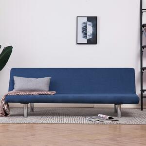 282196 Sofa Bed Blue Polyester