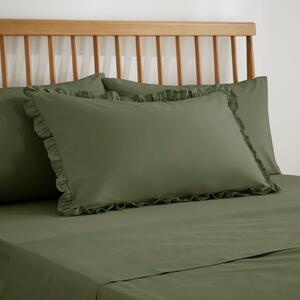 Pure Cotton Frilled Pillowcase