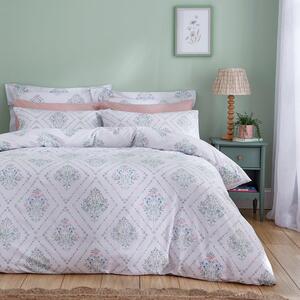 Heart and Soul Trellis Duvet Cover & Pillowcase Set