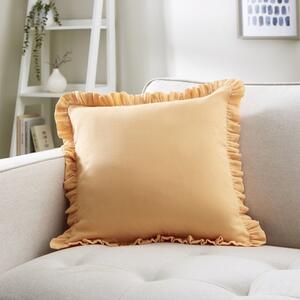 Frilled Gauze Square Cushion