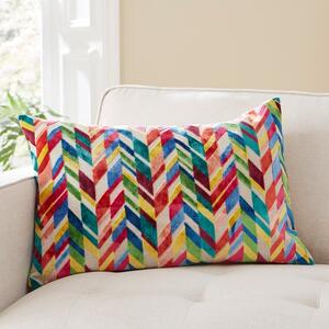 Cut Velvet Brights Reverie Cushion