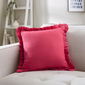 Frilled Gauze Square Cushion