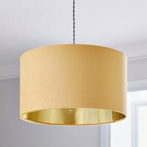 Clara Velvet Drum Lamp Shade