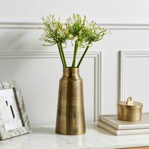 Aluminium Gold Vase