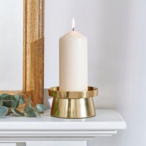 Wide Pillar Candle Holder