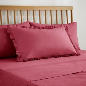 Pure Cotton Frilled Pillowcase