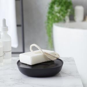 Black Anti Bacterial Soap Dish