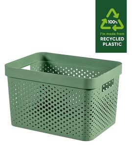 Curver Infinity Recycled Plastic 17L Storage Basket