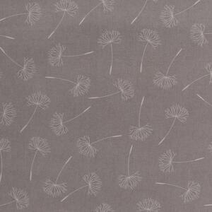 By the Metre Dandelion Grey PVC