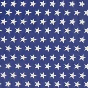 By the Metre Navy Stars PVC
