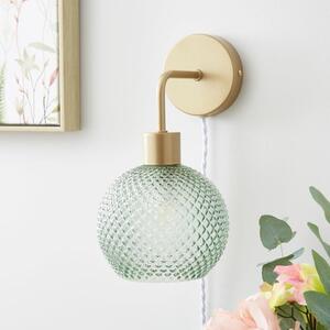 Elodie Plug In Wall Light