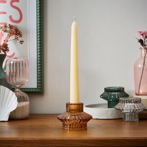 Ribbed 2-in-1 Candlestick Holder