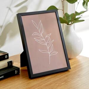 Skinny Black Metal Photo Frame