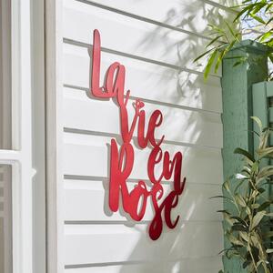 Riviera Rose Metal Indoor Outdoor Wall Art