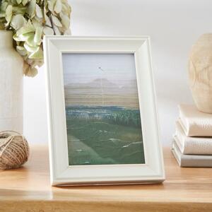 Curby White Photo Frame