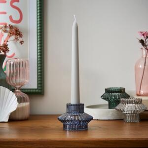 Ribbed 2-in-1 Candlestick Holder