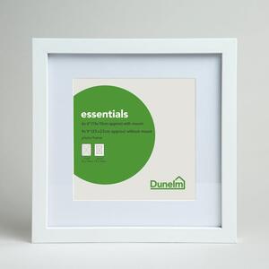 Essentials White Box Photo Frame