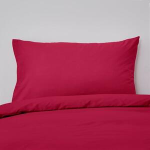 Non Iron Plain Dye Magenta Standard Pillowcase