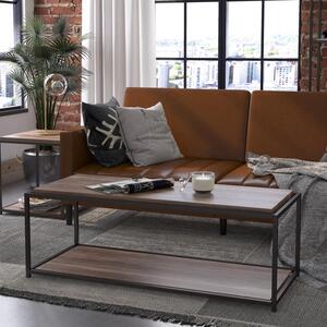 Quincy Coffee Table, Weathered Oak