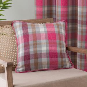 Kempton Check Square Cushion