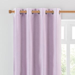 Luna Brushed Blackout Eyelet Curtains