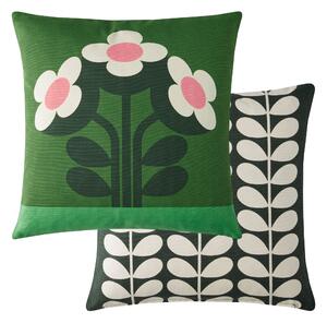 Orla Kiely Buttercup 45cm x 45cm Filled Cushion Pine