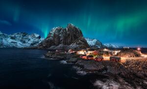 Photography Dancing over Hamnoy, Javier de la