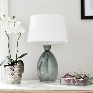 Sylvia Ribbed Glass Table Lamp