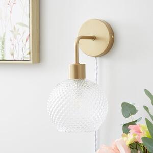 Elodie Plug In Wall Light