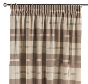 Pencil pleat curtain