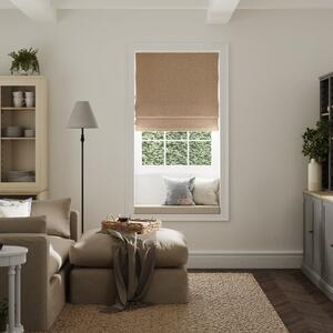 Luna Dark Sand Blackout Roman Blind