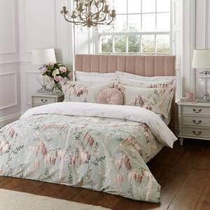 Riona Gardens Sage Cotton Duvet Set