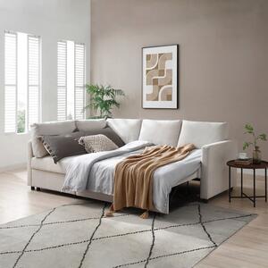 Miller Corner Double Sofa Bed, Chenille