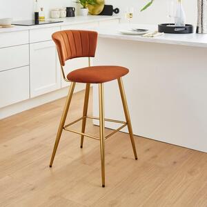 Kendall Bar Stool, Velvet