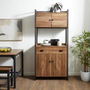 Fulton Kitchen Dresser, Pine Effect