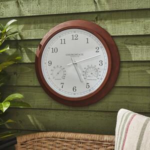 Churchgate Galvanised Indoor Outdoor Wall Clock