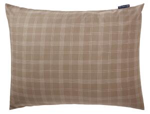 Lexington Checked Pinpoint Oxford cushion cover 50x60 cm Brown