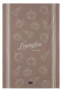 Lexington Organic Cotton Jacquard Kitchen Towel 50x70 cm Brown