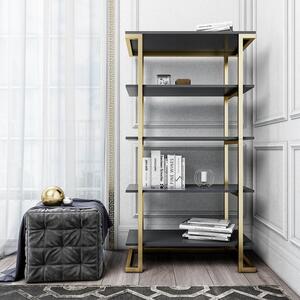 Cosmo Living Camila 5 Shelf Bookcase