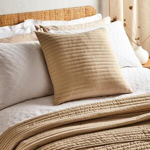 Bianca Quilted Lines Square Cushion