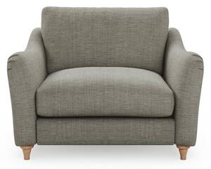 Hattie Slub Faux Linen Snuggle Sofa