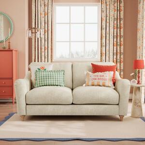Hattie Slub Faux Linen 2 Seater Sofa