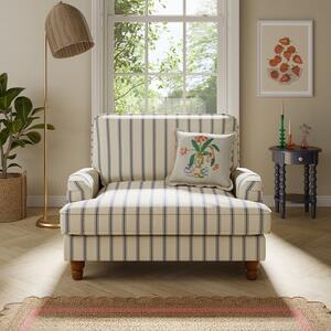 Beatrice Folkstone Stripe Snuggle Chair