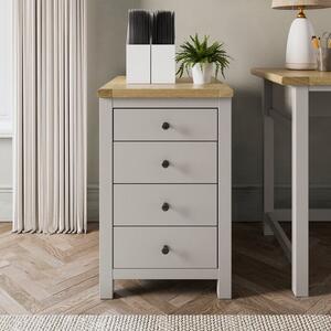 Olney 4 Drawer Storage Unit, Stone