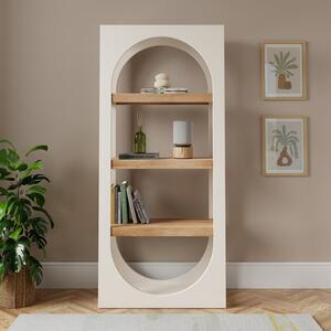 Albourne Tall Bookcase, Oak Effect