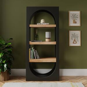 Albourne Tall Bookcase, Oak Effect