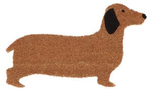 Fallen Fruits Daschund Coir Doormat