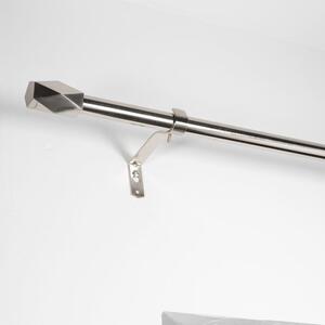 Geo Extendable Metal Eyelet Curtain Pole