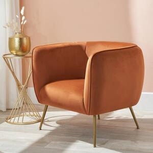 Lucca Velvet Tub Chair