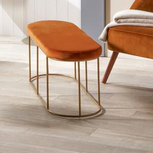 Nino 2 Seater Velvet Bench